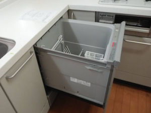 ３０cm幅食洗機.30cm幅食器洗い乾燥機,東京都江戸川区, NP-3000B-0,NP-45MD9S,パナソニック製キッチン