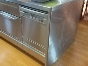 茨城県龍ケ崎市にてクリナップ食洗機CWPM-45ASからZWPP45M18GDSの取付け工事a-11680　