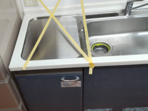 埼玉県さいたま市にてトップオープン食洗機EW-CB53YHの撤去工事a-12398