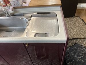 岐阜市にてトップオープン食洗機の取替工事　a-12434