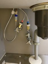 フォンテⅡ　混合水栓一体タイプ　寄り替え交換工事　給水給湯設備