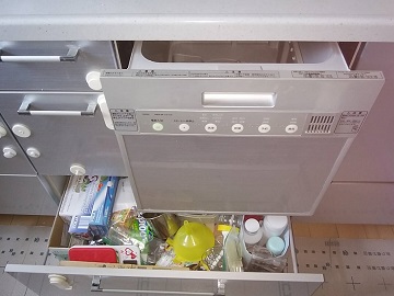 TOTO EUF100SVR 撤去 スライドオープン食洗機