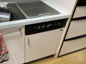 奈良県奈良市にてトップオープン食洗機からスライド食洗機に取り替え工事を行いました！a-13174