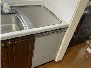 宮城県仙台市にてトップオープン食洗機（EW-CB57MK）からNP-45VS9Sへの買い替え工事させて頂きました！a-13042