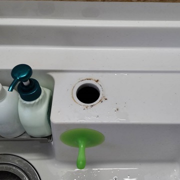 浄水器一体型水栓取替　撤去
