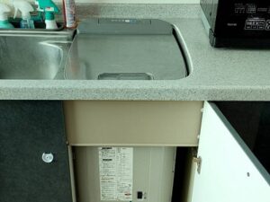 静岡県富士宮市にてトップオープン食洗機からスライド食洗機への取り替え工事を行いました！a-13293