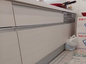 兵庫県明石市のハウステックキッチンへNP-45MD9S食洗機の新設事例 a-13586