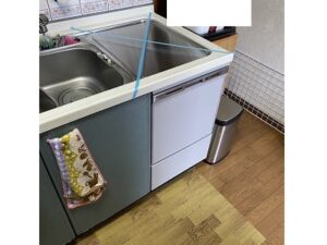 大阪府富田林市にて上蓋式食洗からスライド食洗機へ取り替え事例 a-14256