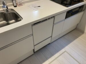 愛知県あま市にてフロントオープン食洗機を取り付け事例 a-13453