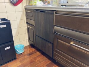 豊中市にて日立の食洗機「KF-P45T1SK2」を食器洗い乾燥機「ZWPM45M18KDK-E」への買替事例です！a-14808　