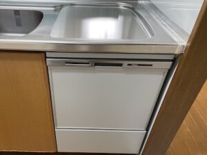 兵庫県尼崎市にてトップオープン食洗機EW CB50MKからNP-45MS9Sへ買い替え工事a-14012