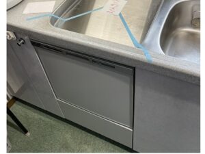 群馬県前橋市にてトップオープン食洗機EW-CB59PF-SAからスライド食洗機NP-45MS9Sへの買い替え事例です！a-15087