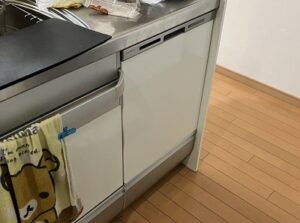 大阪市天王寺区にてクリナップ食洗機CWPM-45FSのお取替え事例a-15451