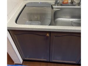 埼玉県北本市にて三菱製トップオープン食洗機をパナソニック製NP-45MS9Sへの買替事例です！a-15180