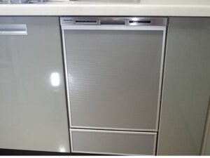 スイートハウスソフィア調布ヶ丘マンションにて30㎝フロントオープン食洗機を45㎝幅NP-45MD9Sに買い替え事例！a-15456