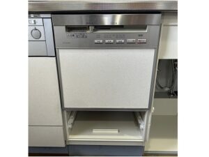 長野県塩尻市にてパナソニックの人気M9シリーズを使ってスライド食洗機（NP-45MS9S）へのお取替え！