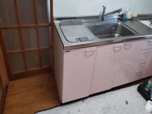 東京都世田谷区にて上蓋式食洗機EW-CB 57MKを撤去した事例a-14509