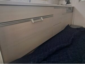 神奈川県横浜市にてファーストプラスキッチンにパナソニック製の深型食洗機NP-45MD9W設置事例！【17060】