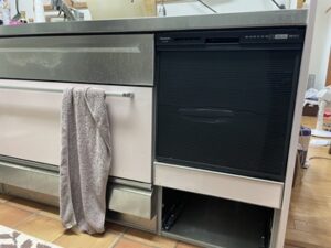 北佐久郡にて食洗機CWPM-45DSが故障パナソニック製に取替a-22766